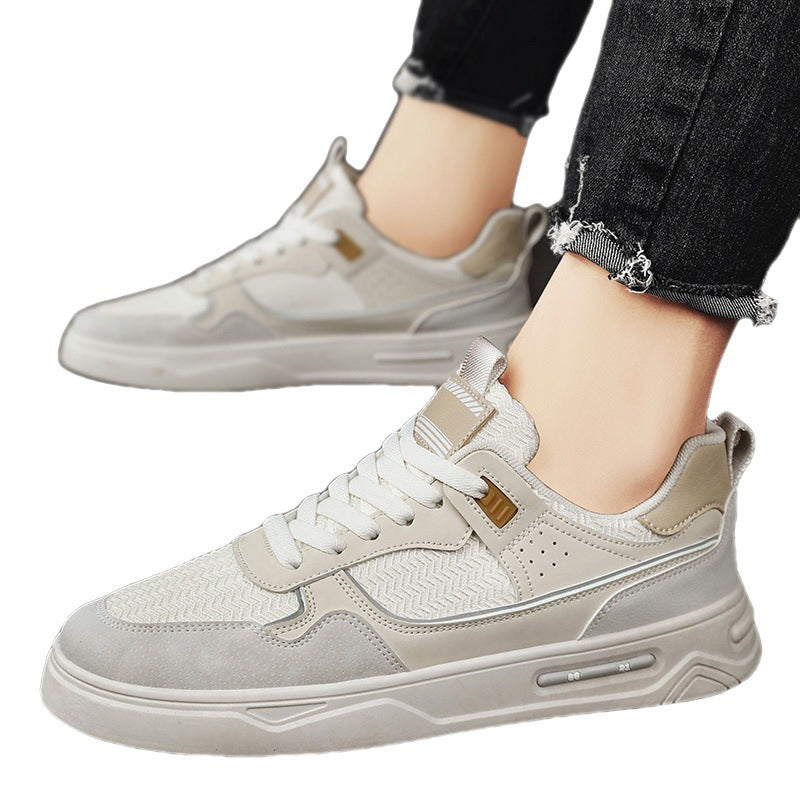 Men's Versatile Fashion White Shoes